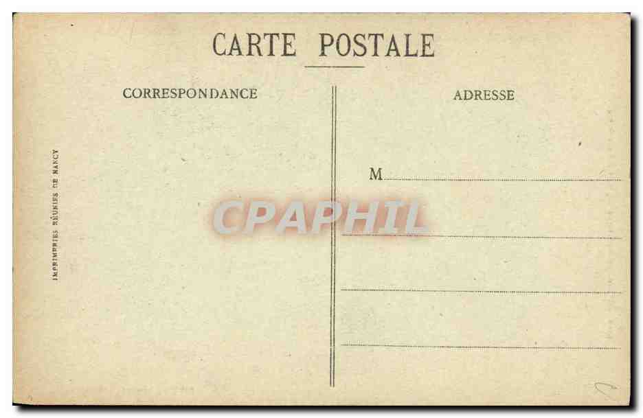 Jeune femme en costume traditionnel — avec bouquet — Collection H. Laurent, Port-Louis — Verso