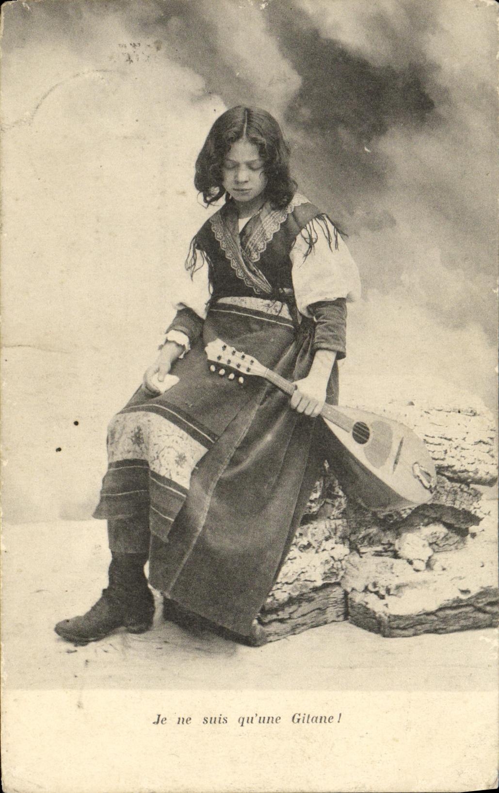 Femme Gilane — Je ne suis qu'une Gilane ! — Carte postale française
