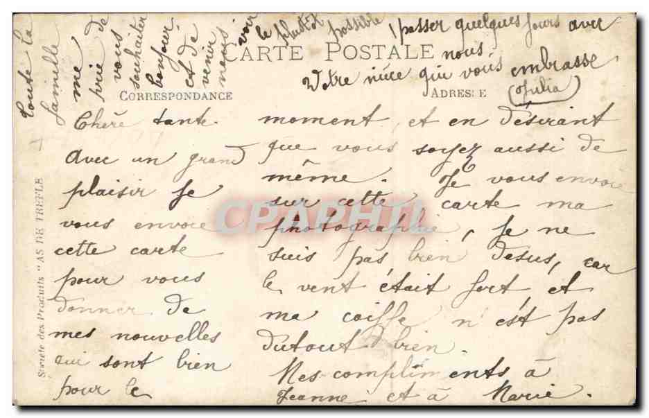 Schwester — historisches Kleidungsstück — unbekannter Verlag — Rückseite