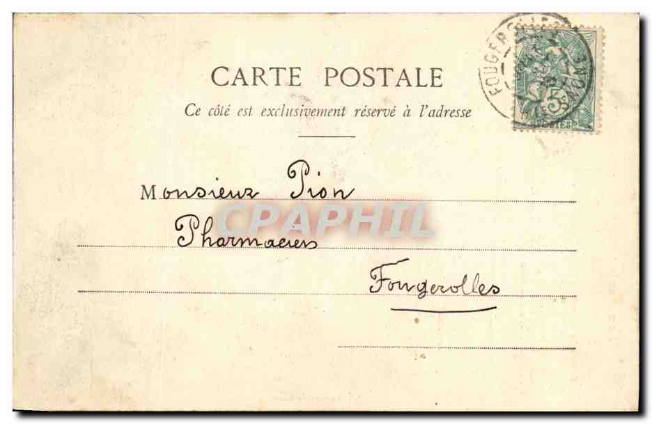 Aux grands Maux les grands Remèdes — par la Petite Albertine — Phototype A. Berberet & Cie, Nancy — Reverso