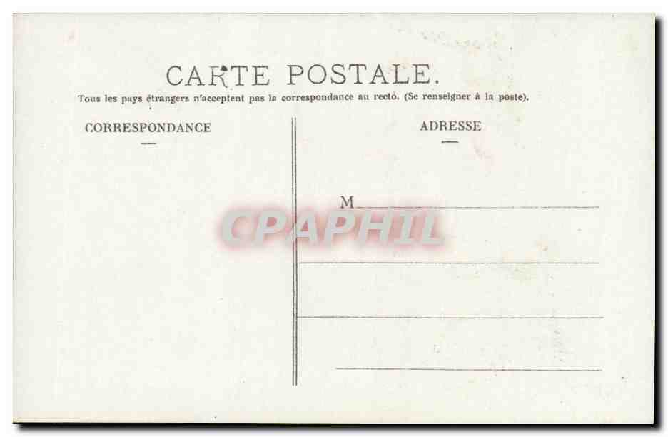 CPA Fantaisie Femme Alsace Folklore Costume — Verso