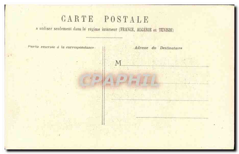 CPA Fantaisie Femme Peines de coeur — Rückseite