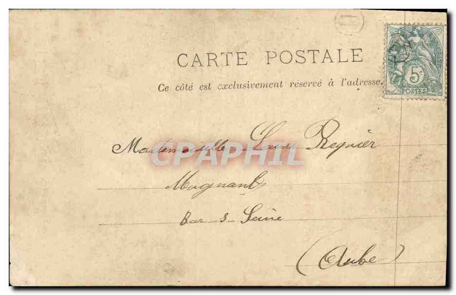 Madame Durand — Indiscrétion — Éditeur A. ZECO, n° 1 — Verso