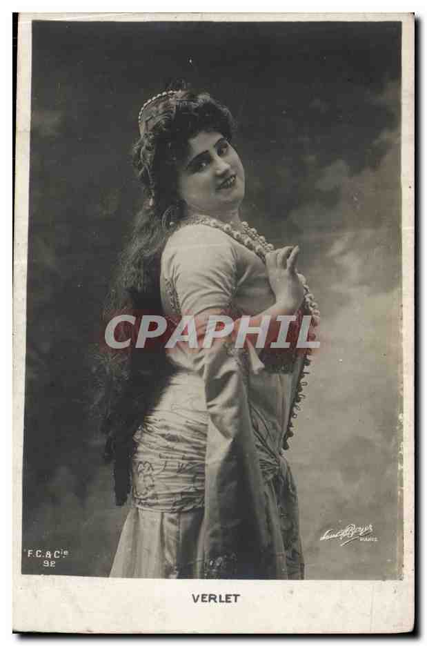 Verlet — Actrice — F.C.&Cie, Paris