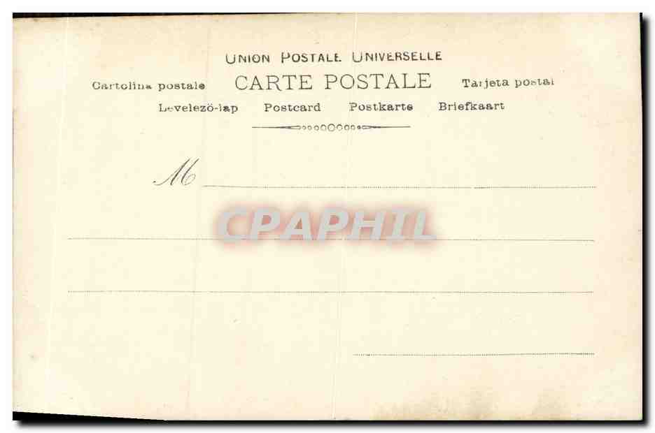 Jeune femme — portrait — Faul Boyer, Paris, S.I.P., n° 889 — Achterkant