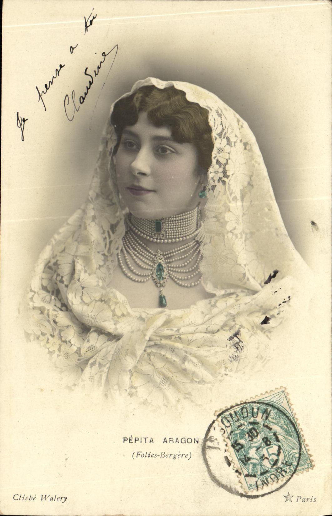Pépita Aragon — Folies-Bergère — Cliché Walery