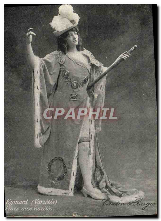 CPA Fantaisie Femme Eyamard Varietes Paris
