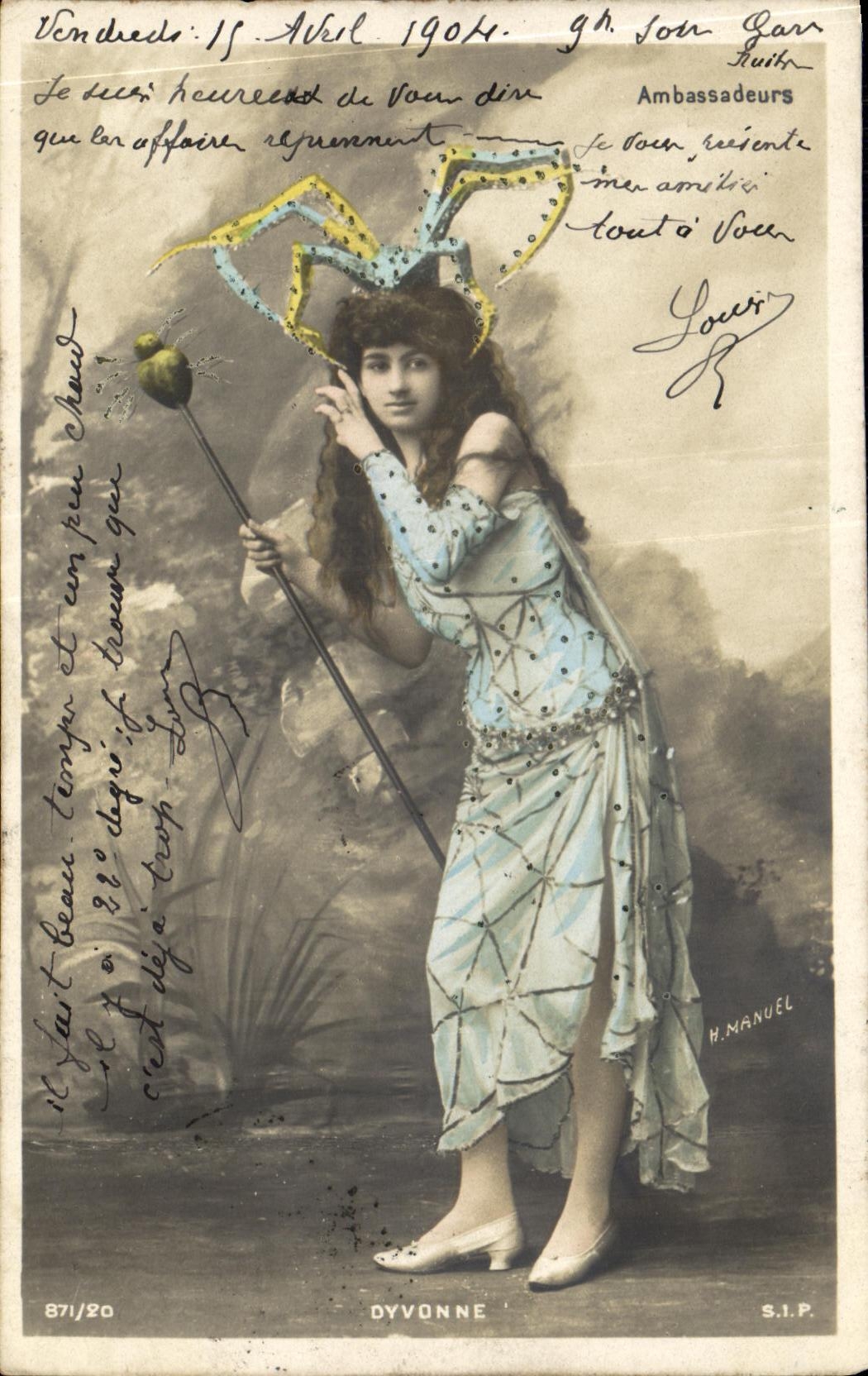 Frau in Karnevalskostüm — Ambassadeurs — H. MANUEL, n° 871/20