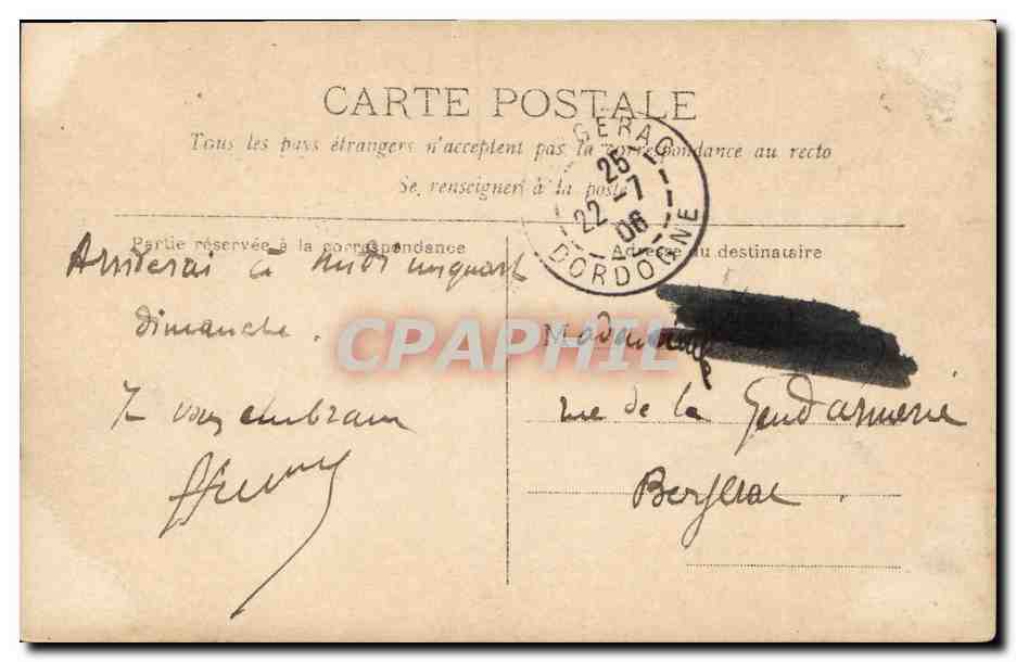 Mélène Fleur — Portrait de scène — S.I.P. n°1182, photographie de Louis Berger, Paris — Verso