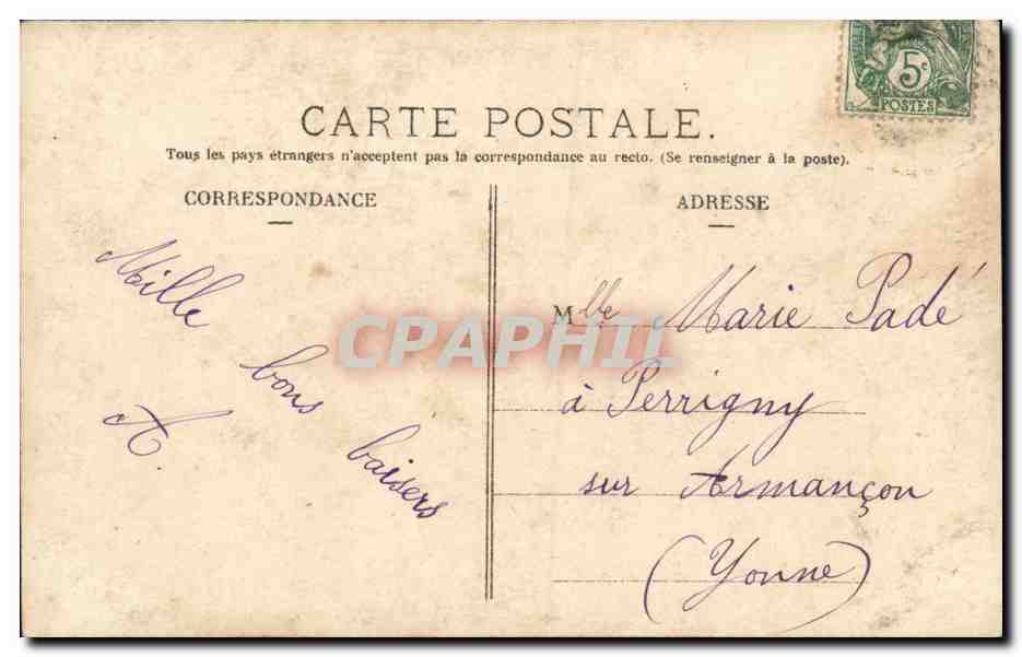Fagette — Parisiana — Manuel — Rückseite