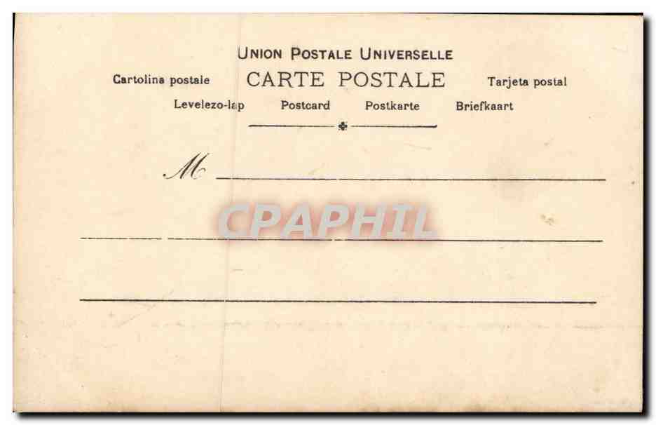 Miss Eva Fitzsimons — portrait — Saul Boyer, Paris, S.I.P., n° 1009 — Reverso