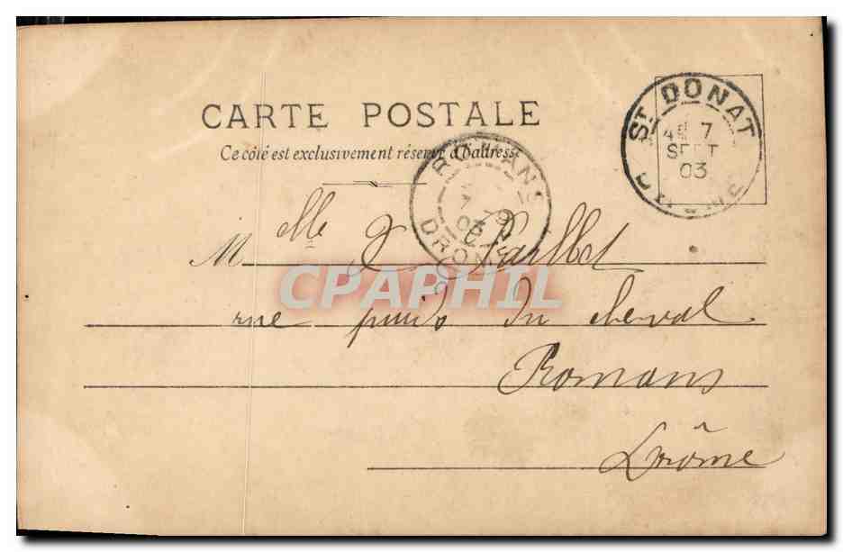 CPA Fantaisie Femme Engler — Rückseite