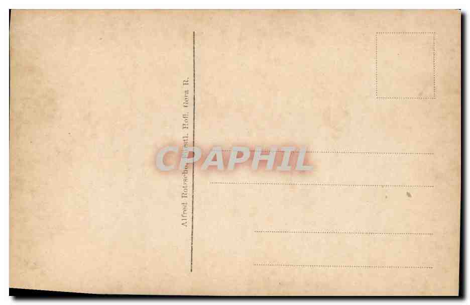 CPA Fantaisie Femme Elise — Verso