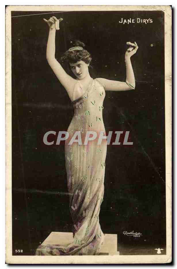 CPA Fantaisie Femme Jane Dirys