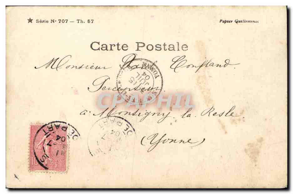 Mercedes Soni — « Moulin-Rouge » — Walery, Paris — Verso
