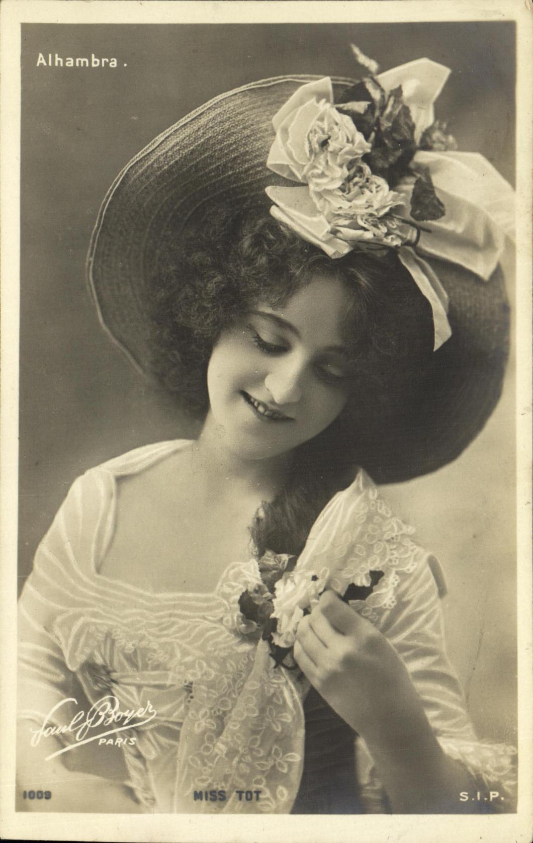 Miss Tot — Alhambra — S.I.P. / Foul Boyer, Paris, n°1009