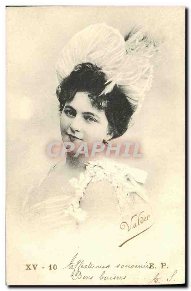 CPA Fantaisie Femme Valder