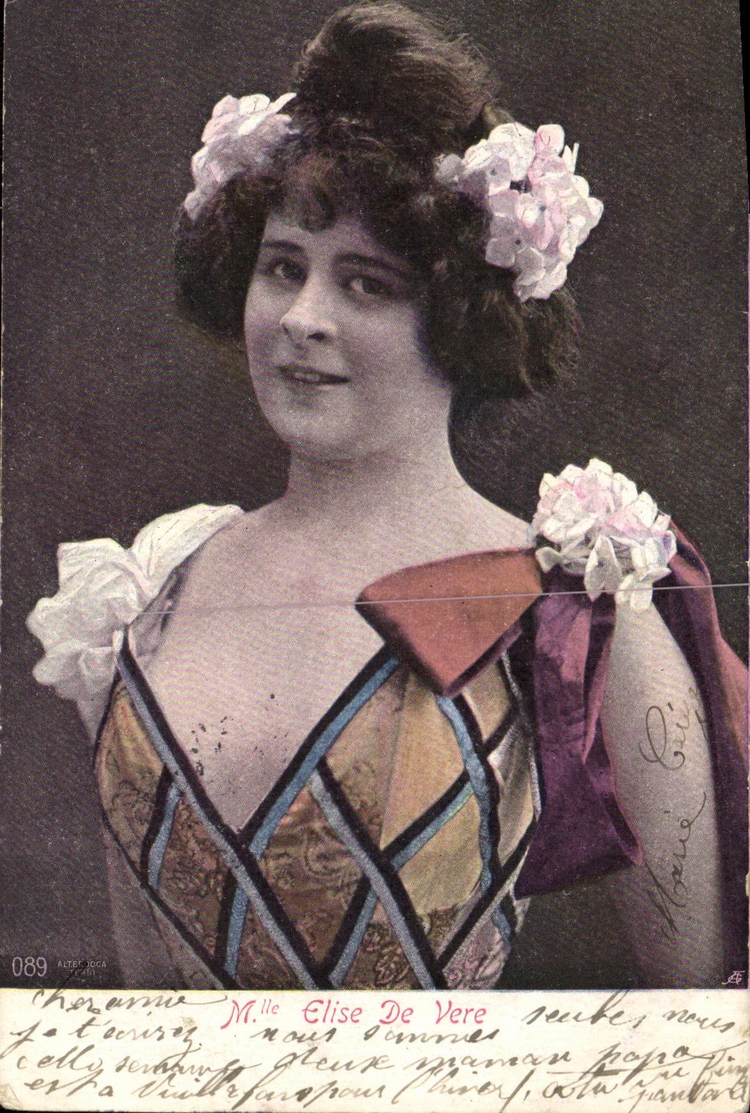 Mlle Elise De Vere — portrait de danseuse — Allerc Joca n°089