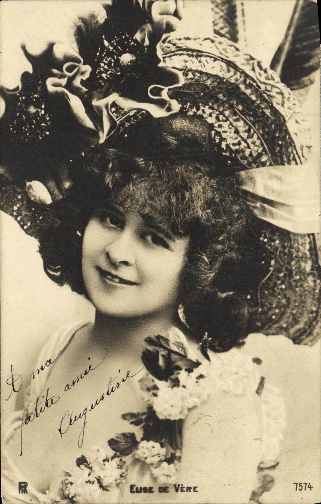 Retrato de Eusebe de Vère — Editor Eusebe de Vère, n° 7574