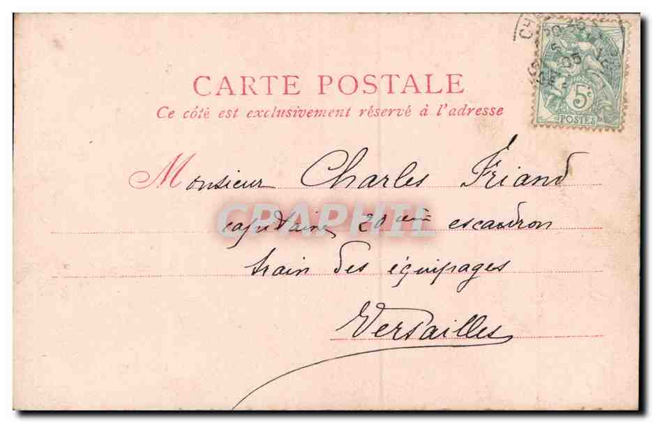 CPA Fantaisie Femme Chant Piano — Rückseite