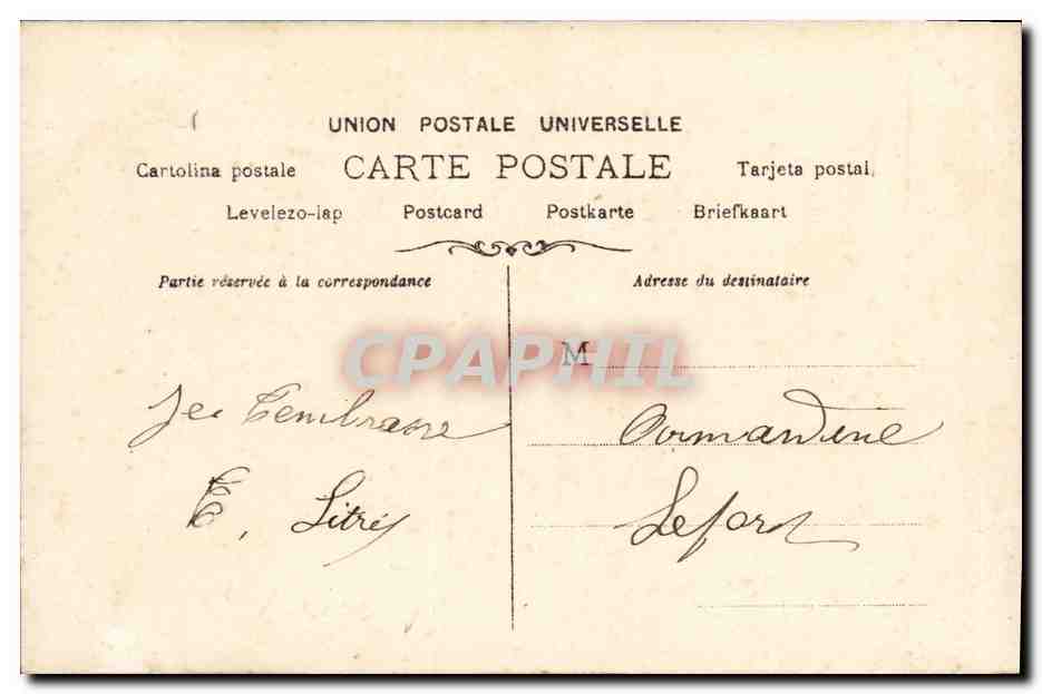 Femme en robe verte — Robinne — Prewlischer, Paris, n° 1261 — Verso