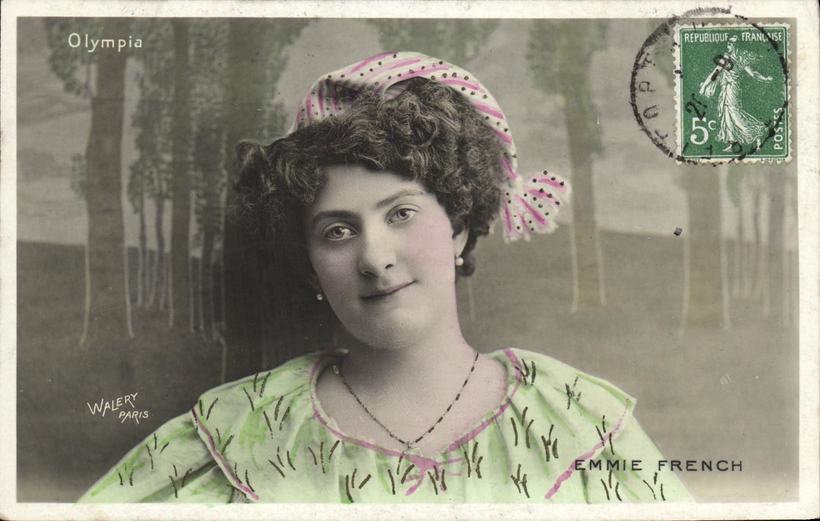 Olympia — Portrait de la chanteuse — Walery, Paris, n°2031
