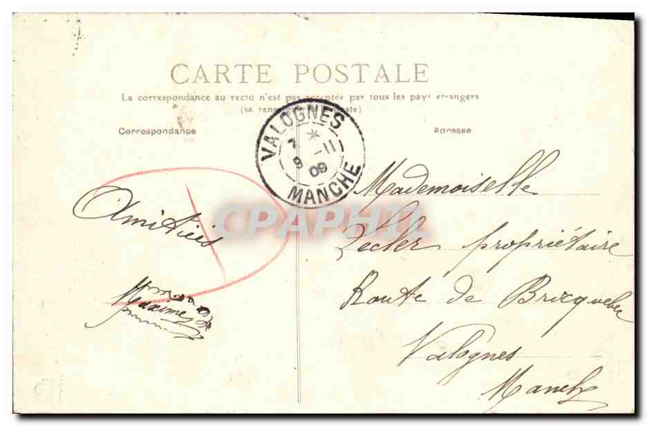 CAEN - La Passerelle et l'Orne — éditeur inconnu, n° 61 — Reverso