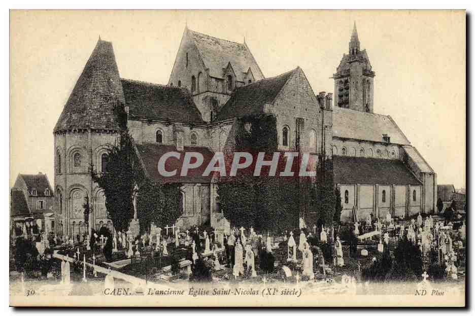 Caen — Die alte Kirche Saint-Nicolas (11. Jahrhundert) — ND Phot