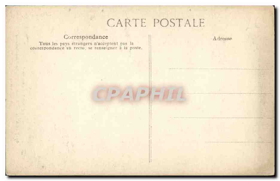 CPA Caen Portail de L Eglise Saint Sauveur — Verso
