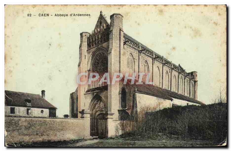 CPA Caen Abbaye d Ardenne