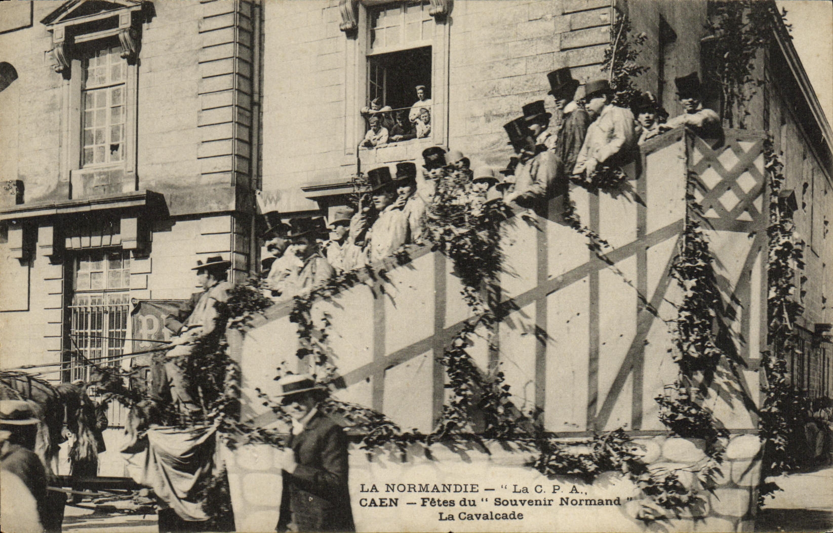 Caen — Fêtes du "Souvenir Normand" — Antieke ansichtkaart