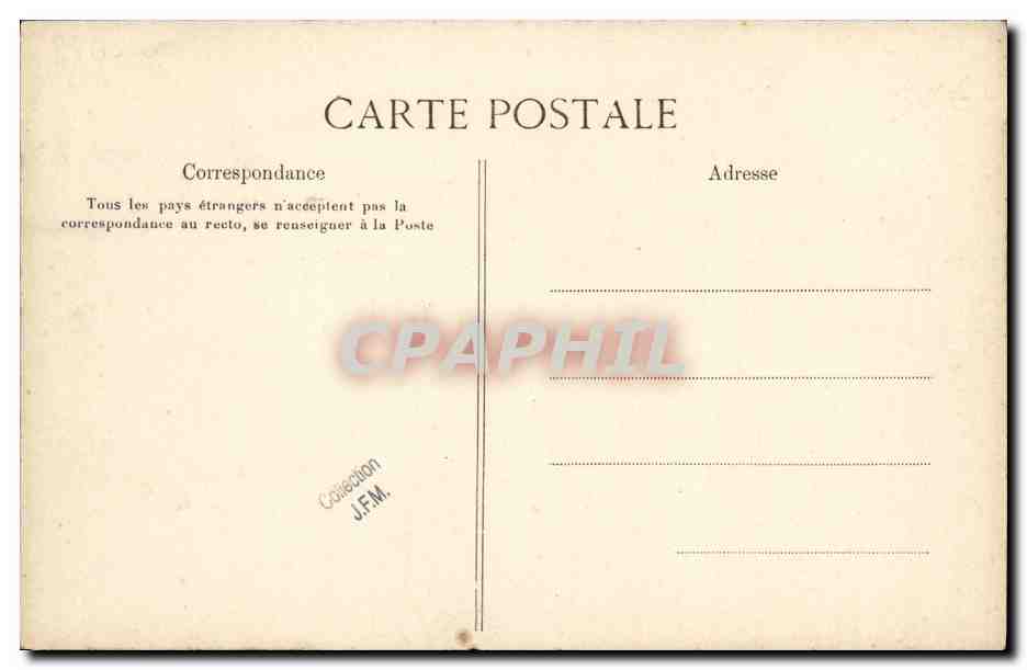 Caen — Fêtes du "Souvenir Normand" — Antieke ansichtkaart — Achterkant