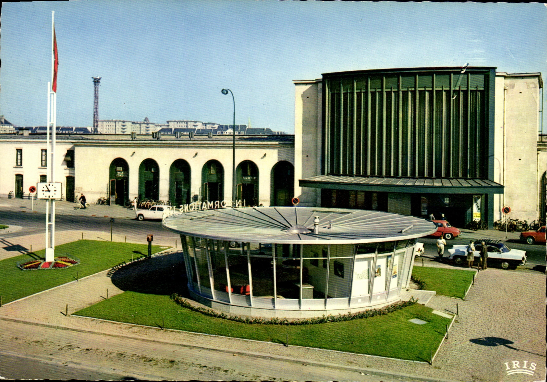 Gare de Caen — Syndicat d'Initiative — éditeur IRIS