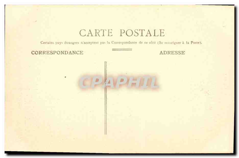 CPA Caen La Gare Saint Martin — Verso