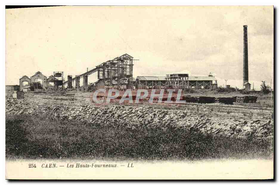CPA Caen Les Hauts Fourneaux