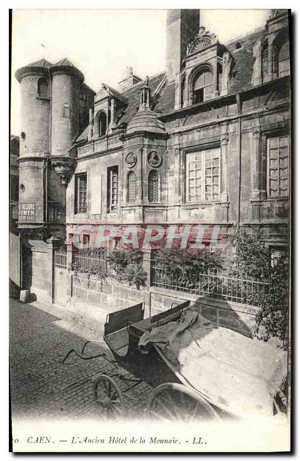 CPA Caen L Ancien Hotel de la Monnaie