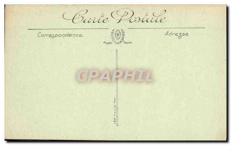 CPA Caen L Ancien Hotel de la Monnale — Verso
