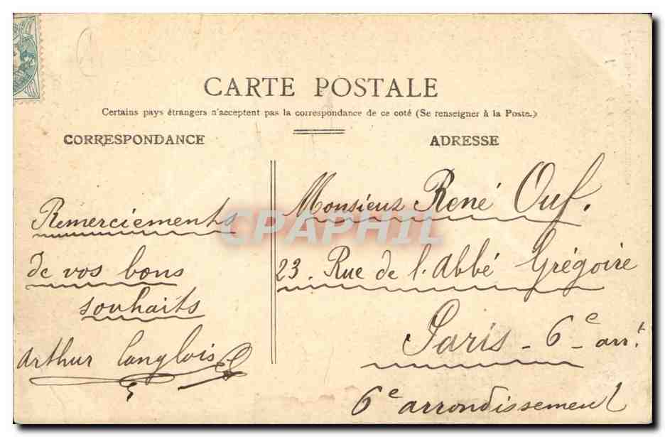 Ehemaliges Münzhäuschen — Caen — L.D.A. CAEN — Rückseite