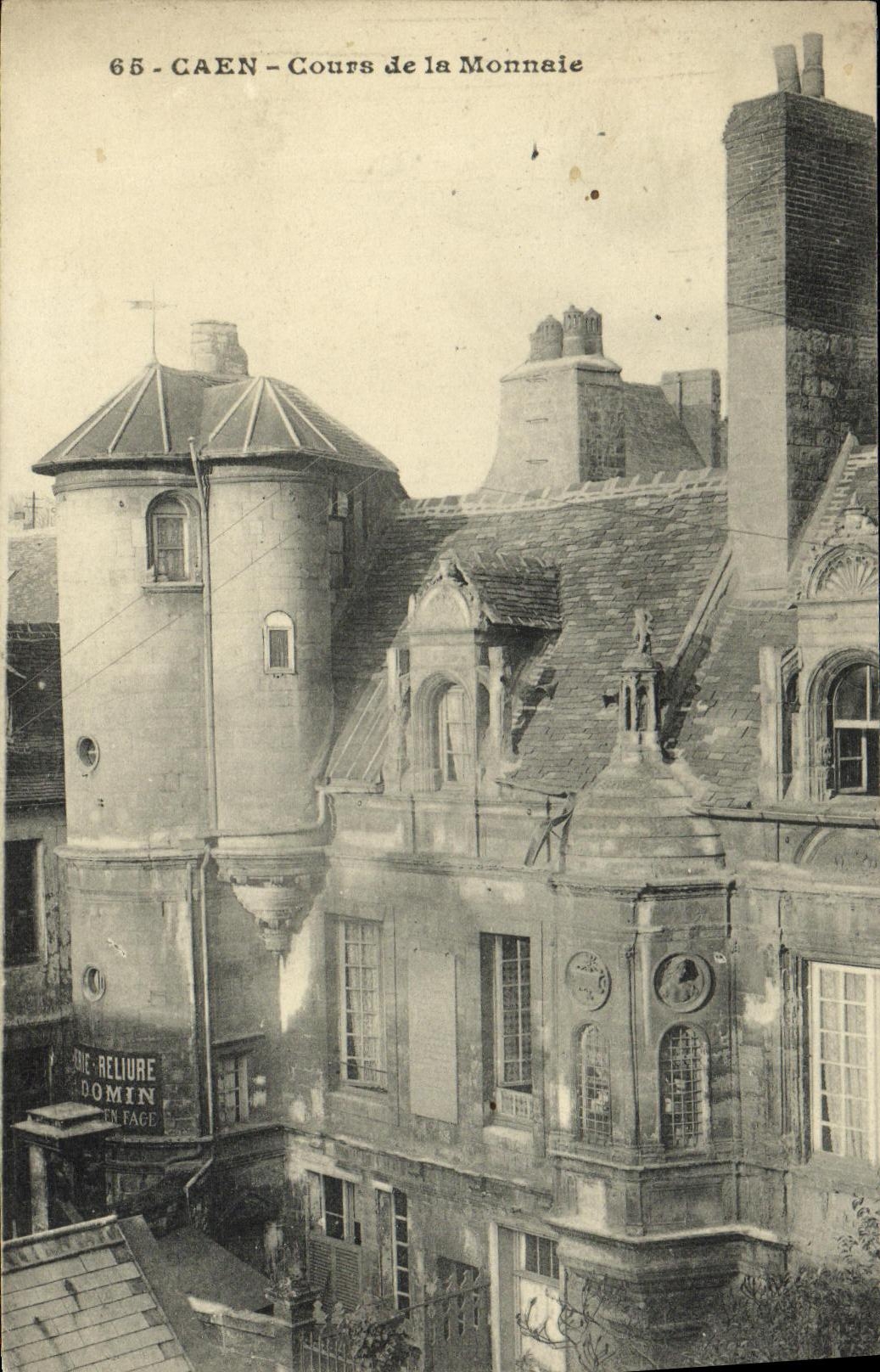 CPA Caen L Ancien Hotel de la Monnaie