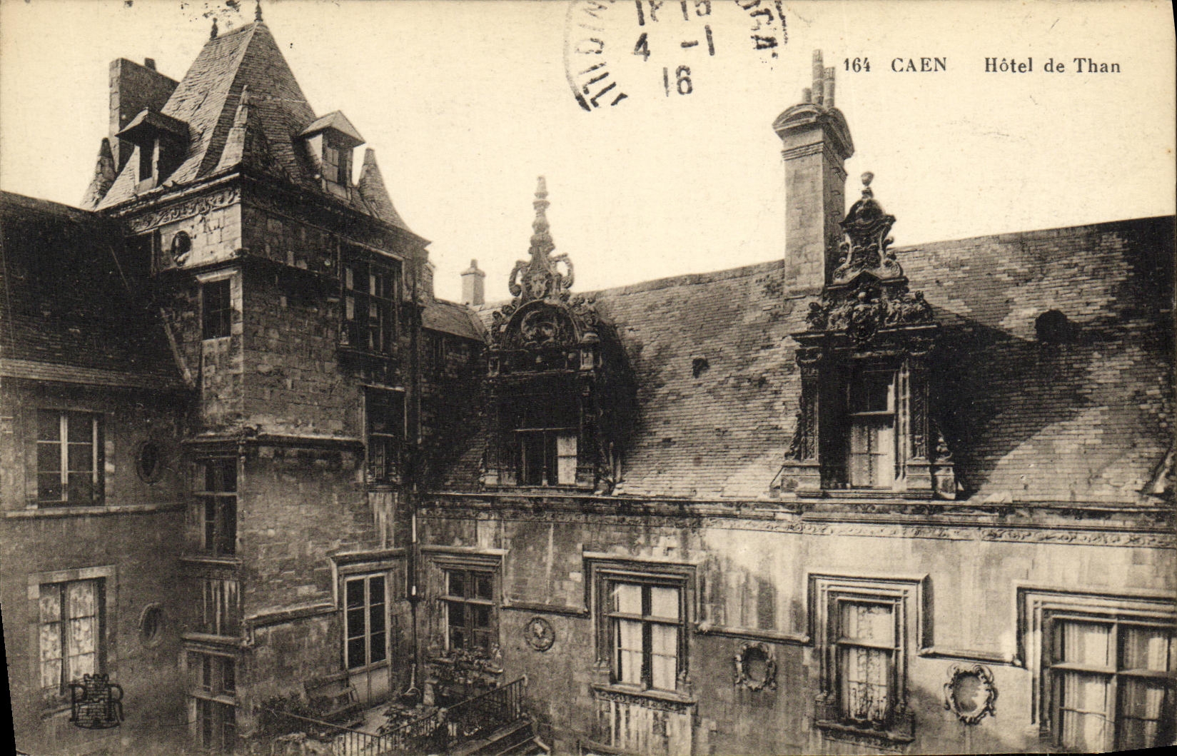 CPA Caen L Hotel de Than