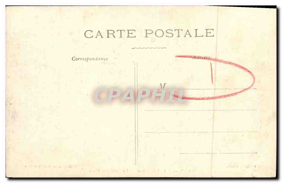 CAEN — Hôtel de Than — La Salle des Fêtes — Burger, photo — Rückseite
