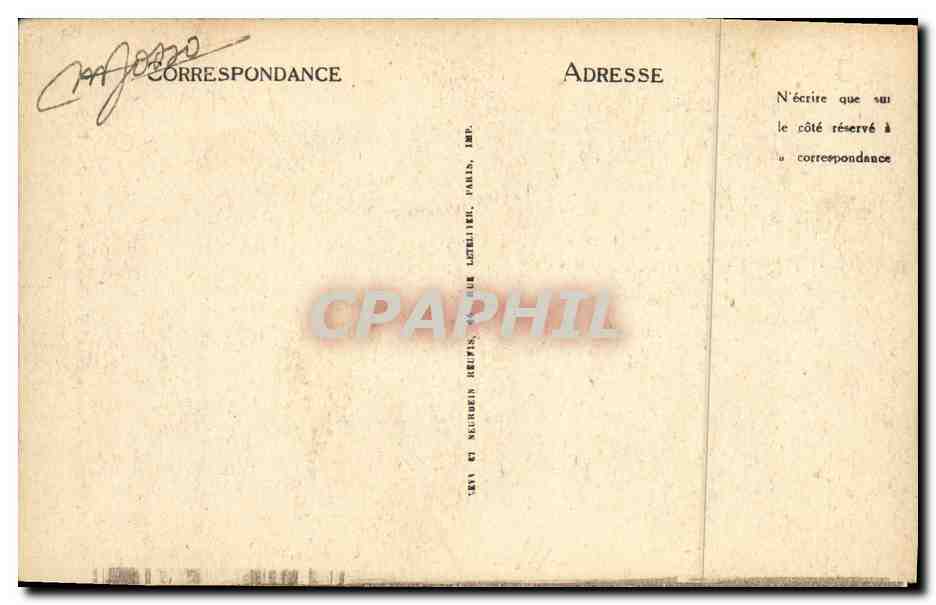 CPA Caen Ancien Hotel de Valois ou d Ecoville Satue de Judith decorant la cour — Rückseite