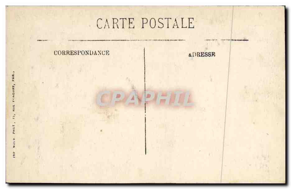 CPA Caen Detail de L Ancien Hotel de Valois — Rückseite