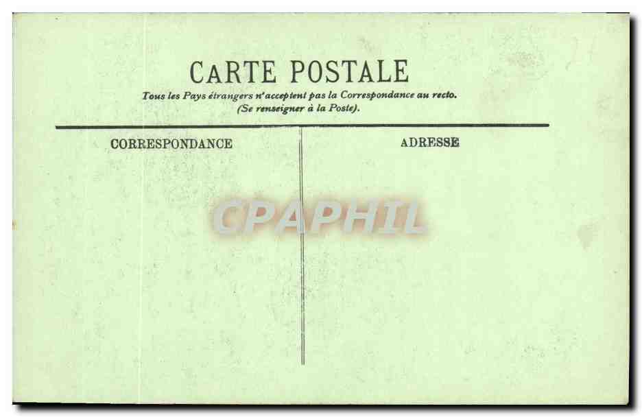CPA Caen L Ancien Hotel de Valois le porche — Verso