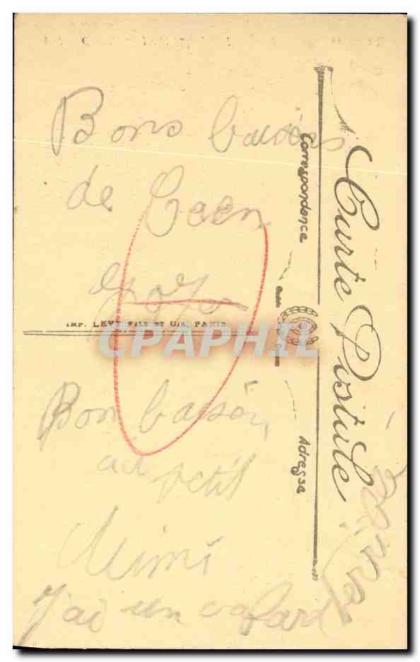 CPA Caen L Ancien Hotel de Valois Fenetre et Lanterneaux — Verso
