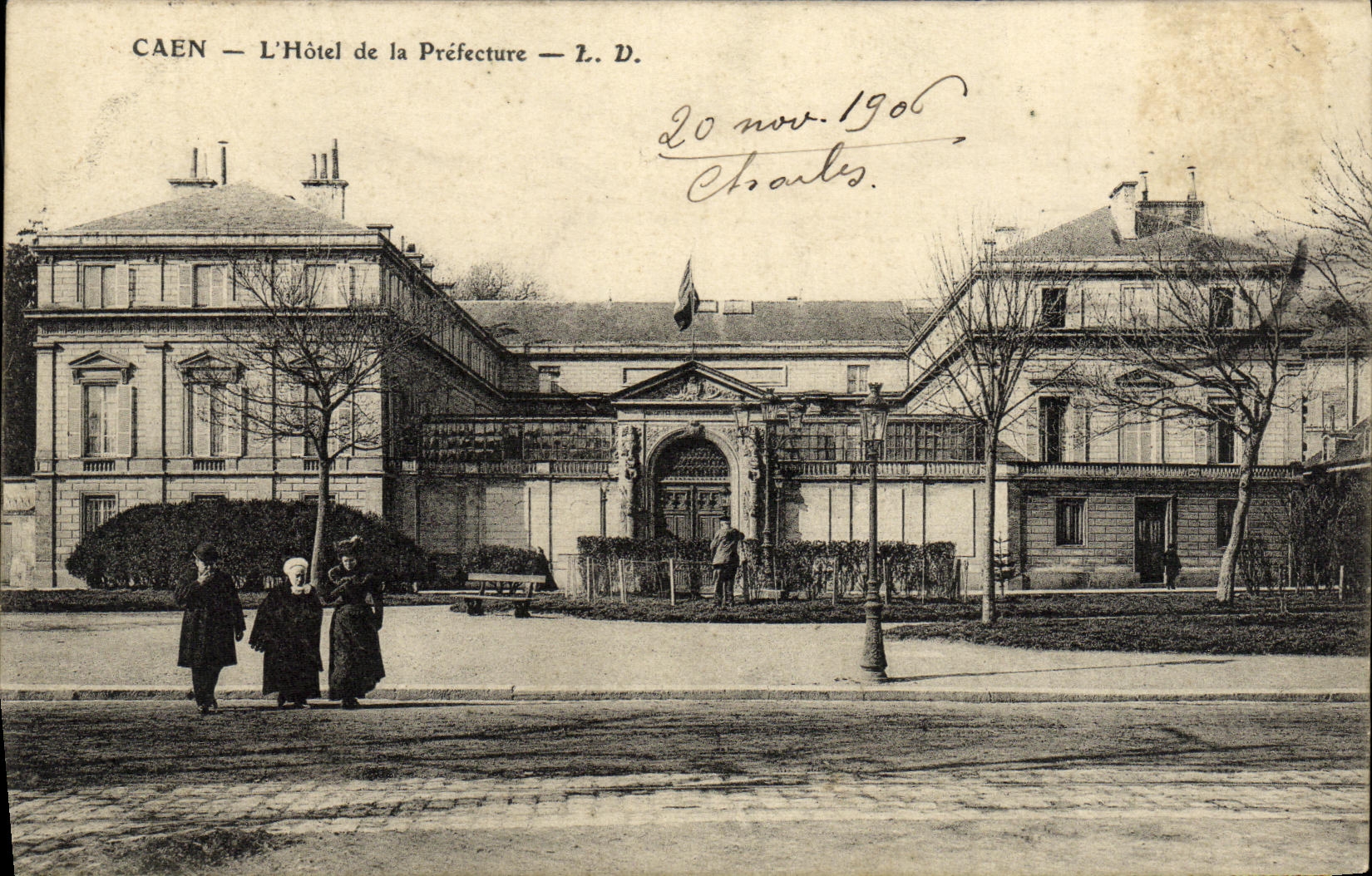CPA Caen L Hotel de la Prefecture