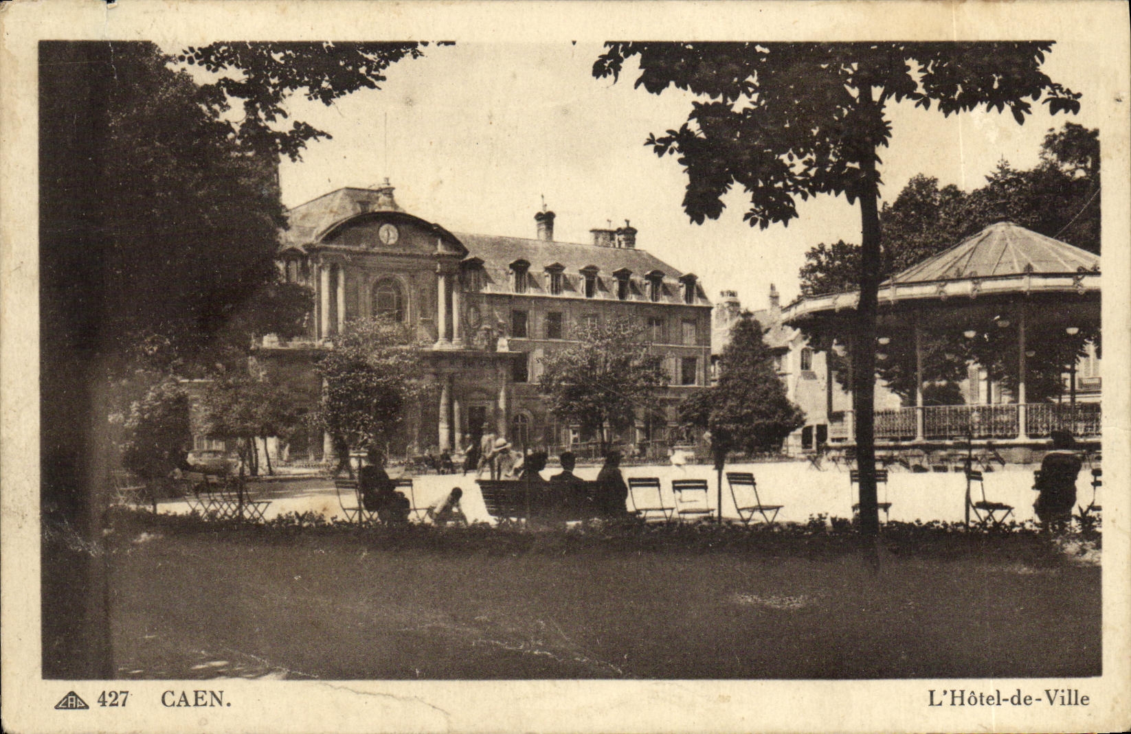 CPA Caen L Hotel Ville 