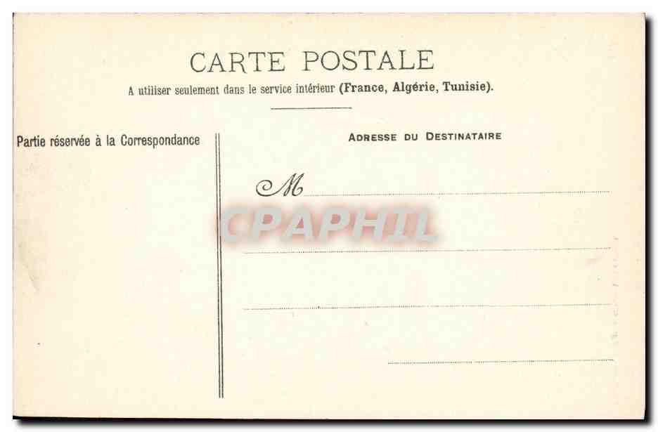 CPA Caen Le Bon Sauveur Vue D Ensemble — Verso