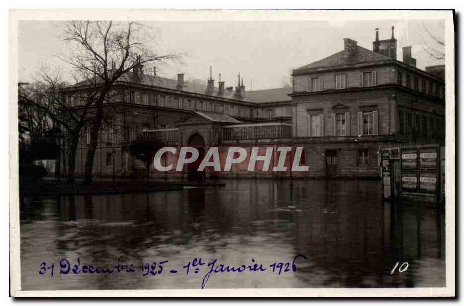 Inondation au château de Vincennes — 31 Décembre 1925 - 1er Janvier 1926 — Delassalle & Goyon, Gaen, n°10
