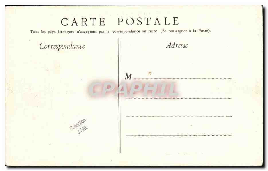CPA Caen Crue de L Orne apres de Pont du Chemin de Fer mari 1907 — Rückseite